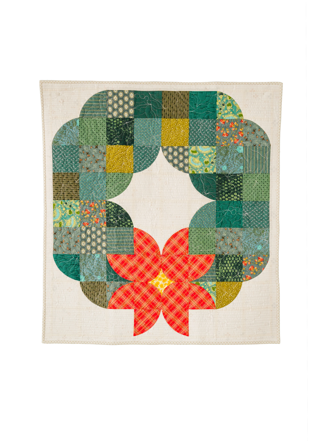 Posh Wreath Quilt Pattern
