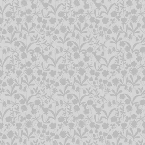 Tiny Tonals - Tiny Dotty Floral - Grey on Grey - TT21.3