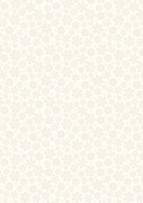 Tiny Tonals - Snowflakes - Cream on Cream - TT31B