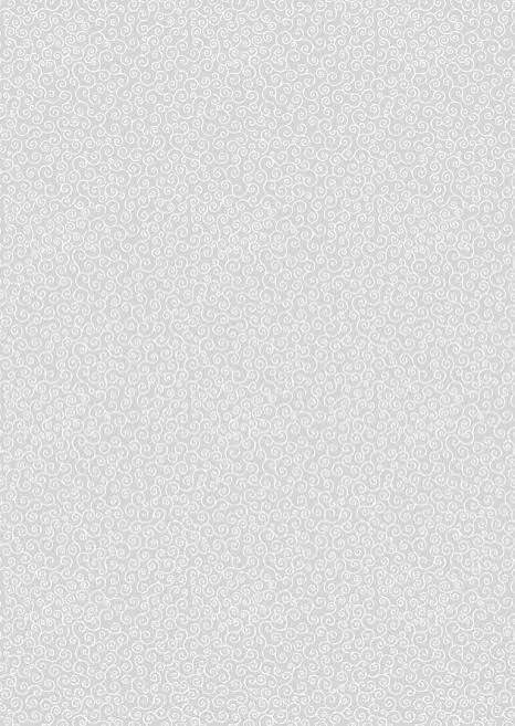 Tiny Tonals - Breezy Scroll - White on Grey - TT30C