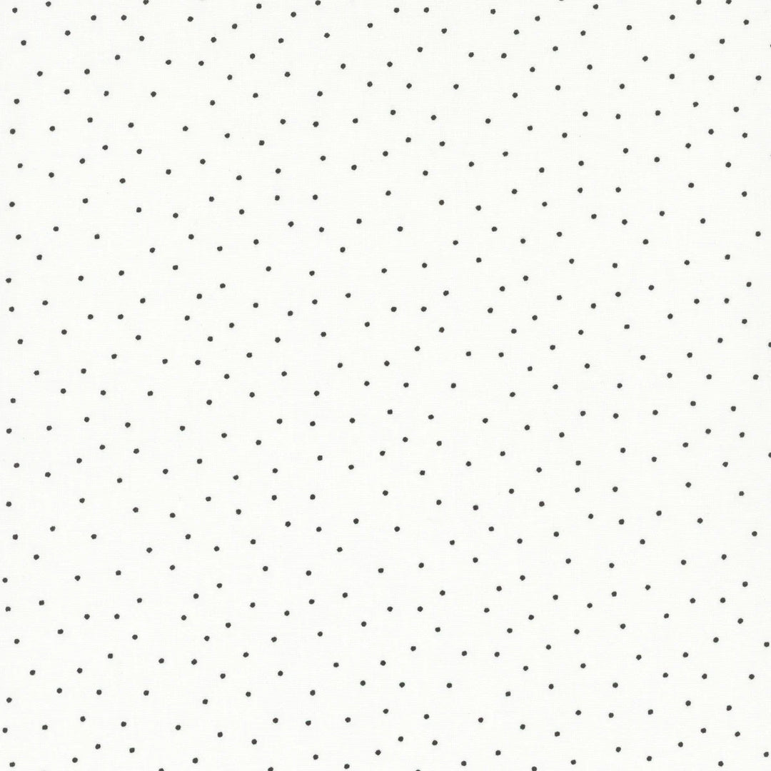 Kimberbell - Basics - White Tiny Dots-8210-W