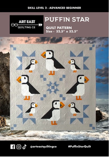 Puffin Star Quilt Pattern