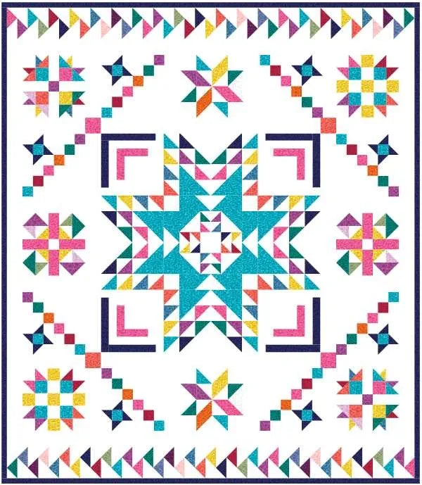 Bumbleberry Pie Quilt Pattern - Nancy McNally