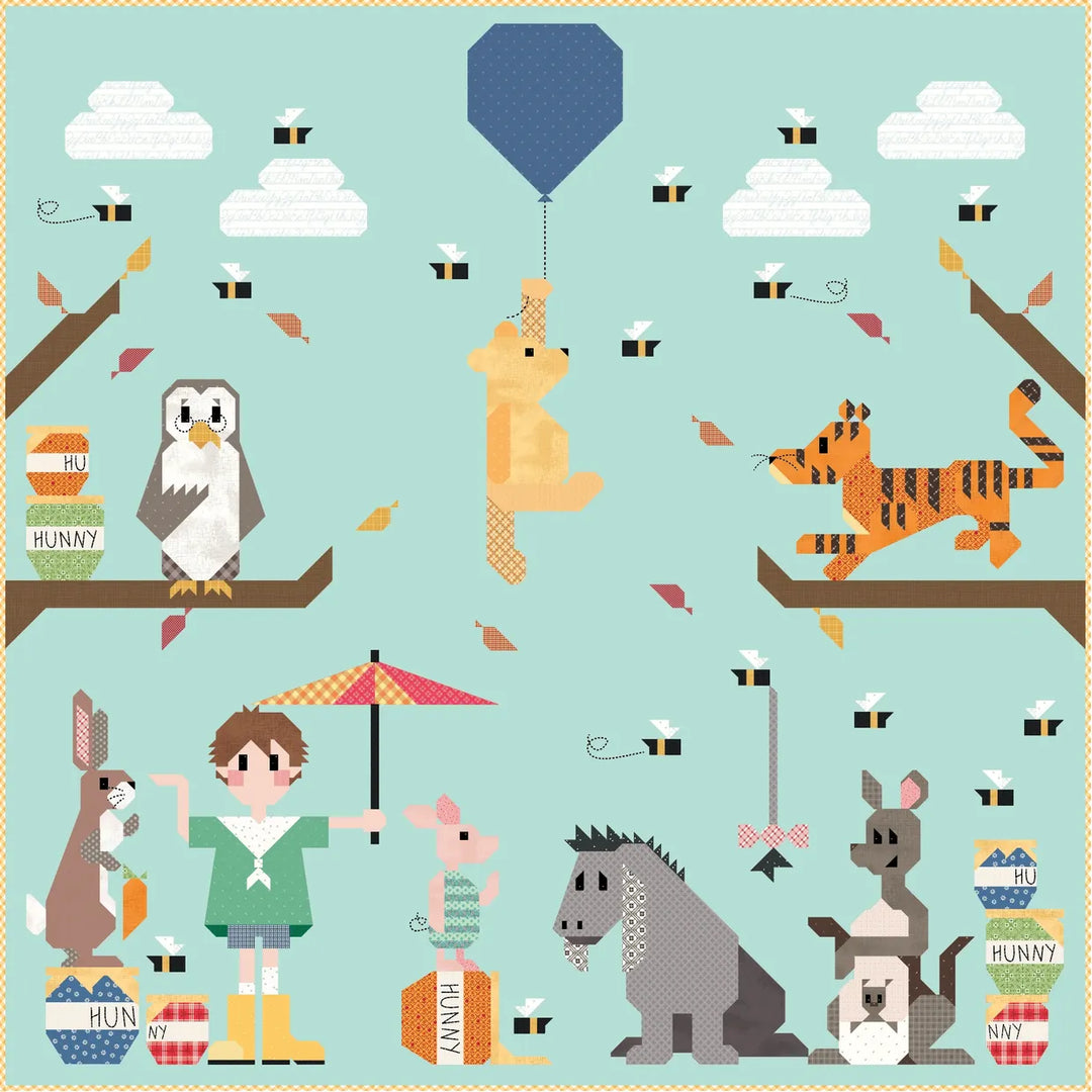 100 Acre Wood Quilt - Patterns ONLY