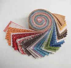Autumn - Lori Holt - 40pc 2.5" Strip Rolie Polie