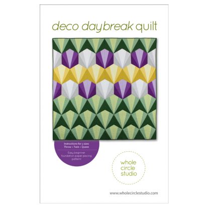 Deco Daybreak Quilt - Whole Circle Studio