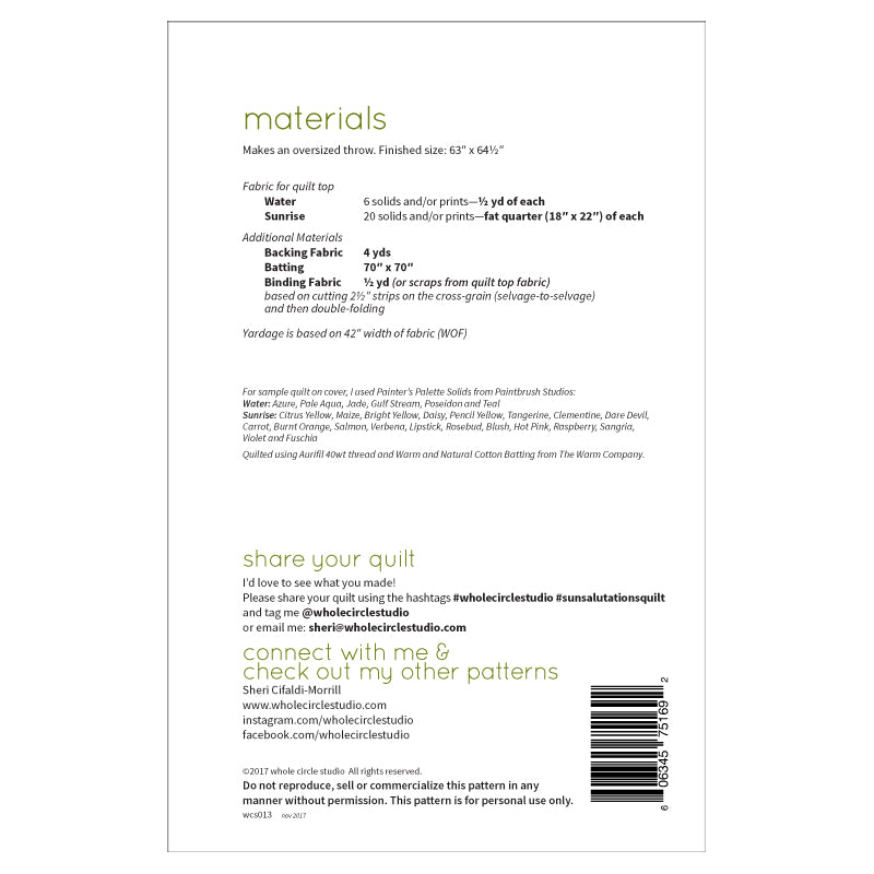 Sun Salutations - Whole Circle Studio