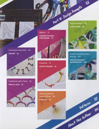 Adventures in Paper Piecing & Design Book - Sarah Elizabeth Sharp