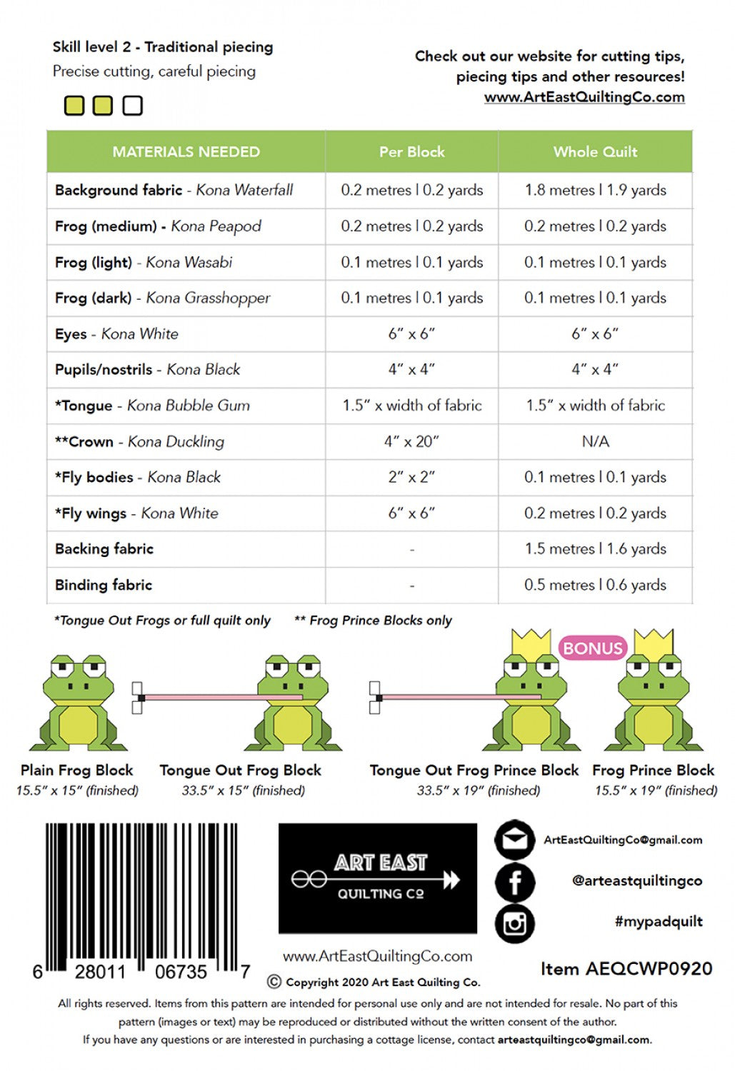 Welcome to My Pad Quilt Pattern