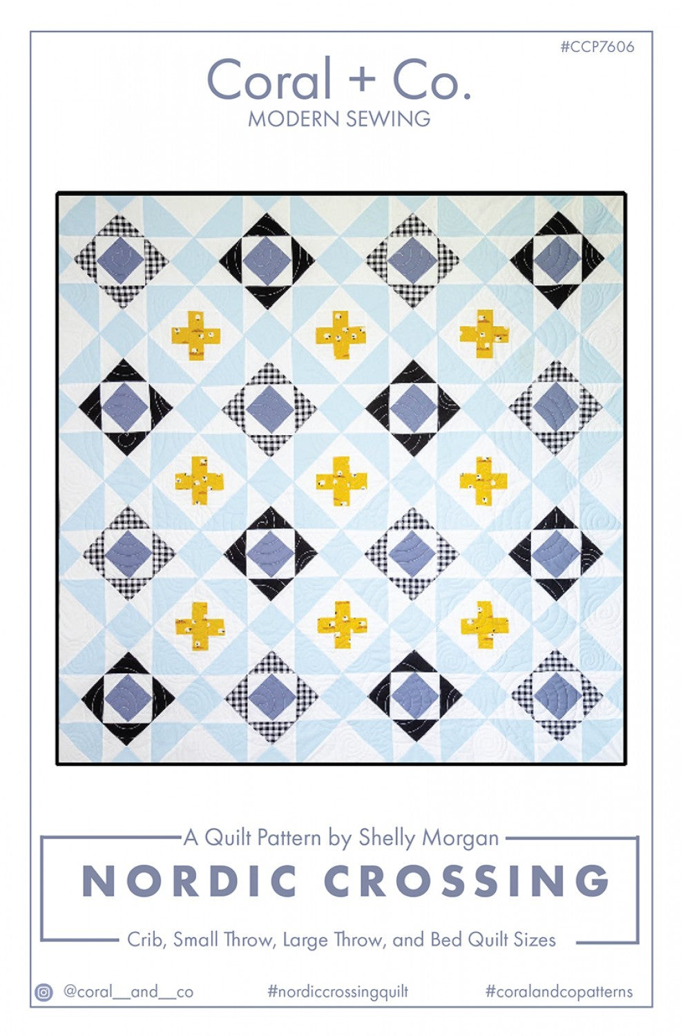 Nordic Crossing Quilt Pattern