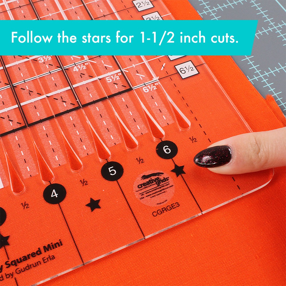 Creative Grids Stripology Mini Quilt Ruler