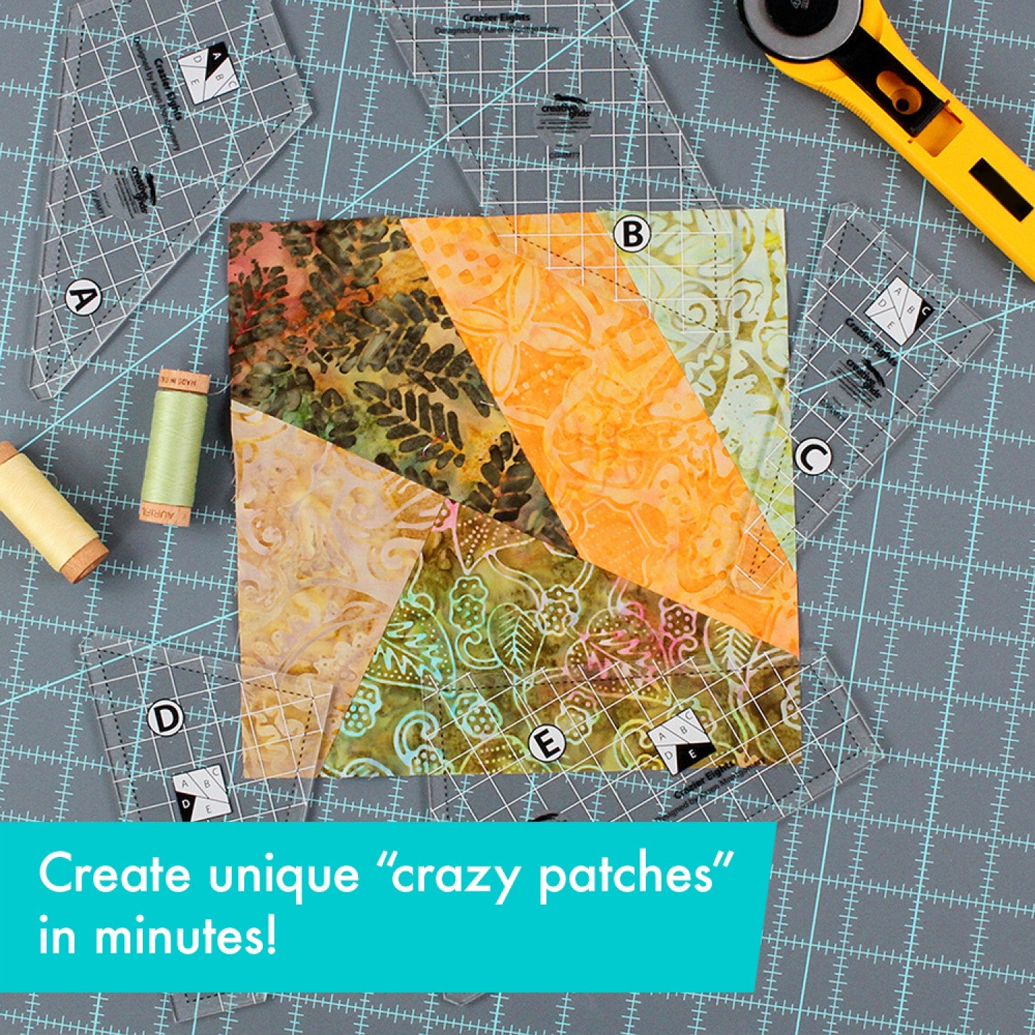 Creative Grids - Crazier Eights Template