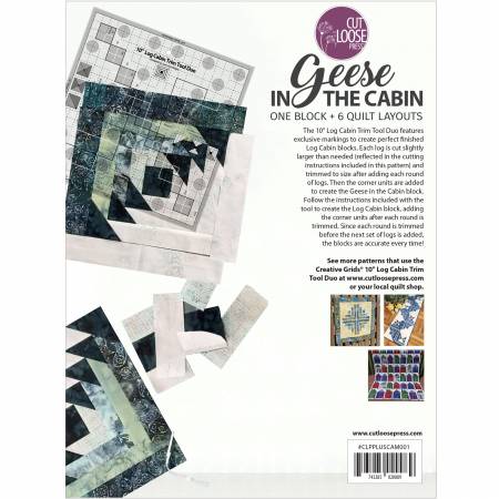 Geese In The Cabin Cut Loose Press Plus