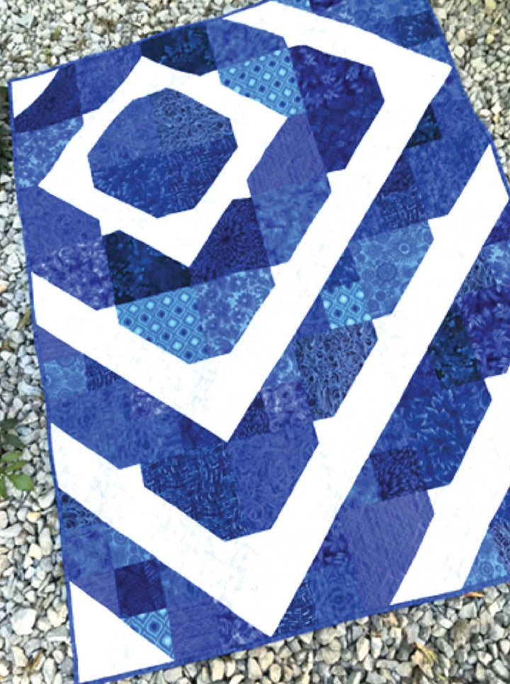 Barn Raising Lite Quilt PAttern- Cut Loose Pattern