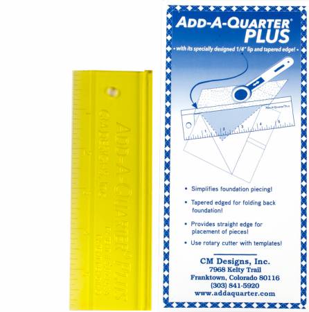 Add A Quarter Ruler 6in Plus