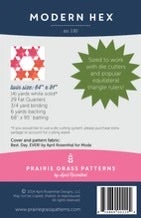 Modern Hex - Prairie Grass Patterns