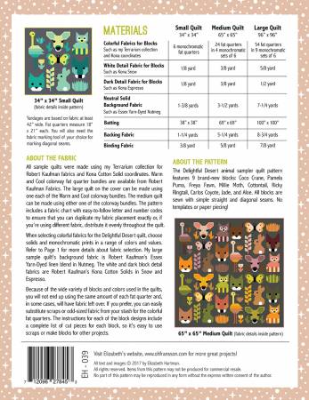 Delightful Desert by Elizabeth Hartman