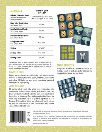 Spectacular Savanna Pattern by Elizabeth Hartman