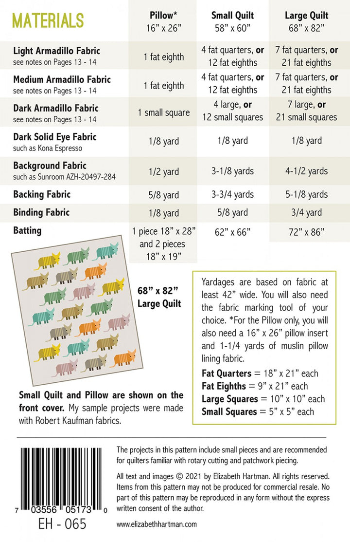 Armadillos by Elizabeth Hartman