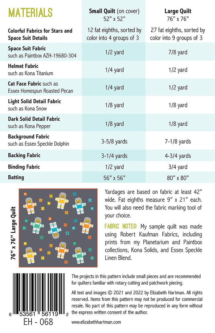 Cats In Space - Elizabeth Hartman