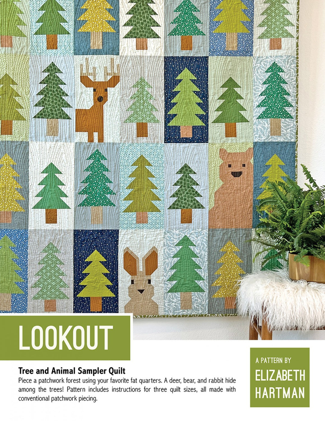 Lookout Quilt Pattern - Elizabeth Hartman
