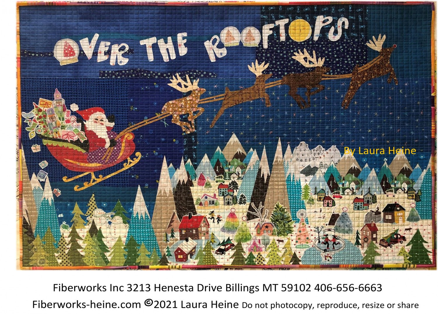 Over the Rooftops - Laura Heine