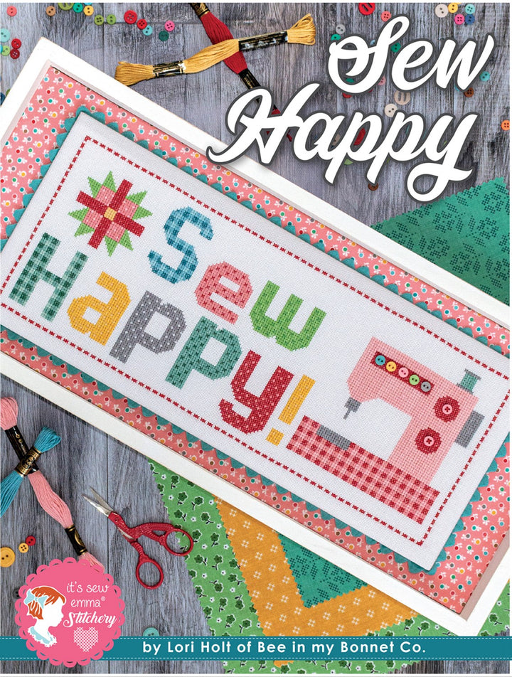 Sew Happy Cross Stitch - Lori Holt