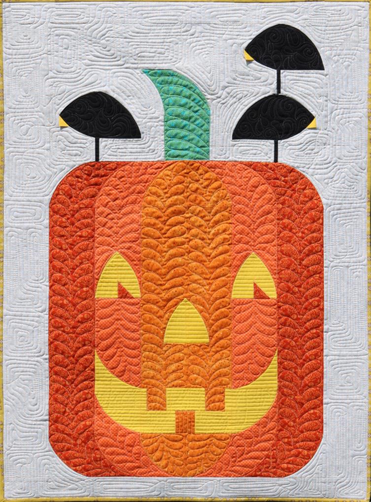 Posh Jack-O Quilt Pattern - Sew Kind of Wonderful