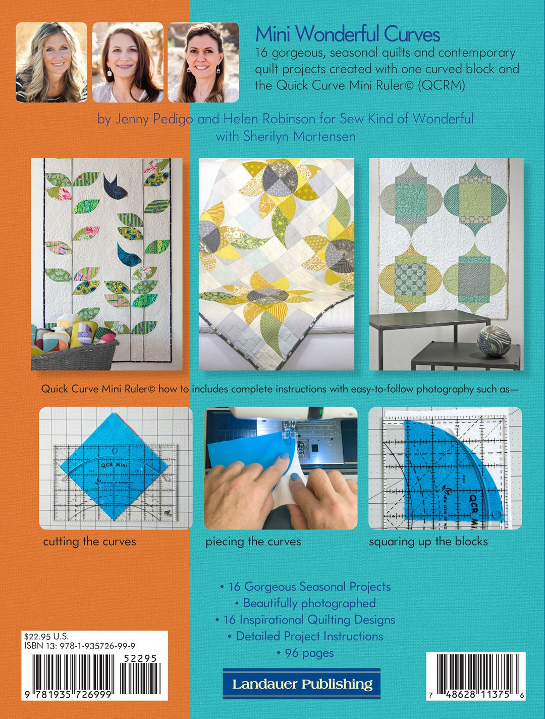 Mini Wonderful Curves Quilt Book - Sew Kind of Wonderful