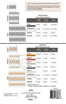 Deco Pattern - Lo & Behold Stitchery