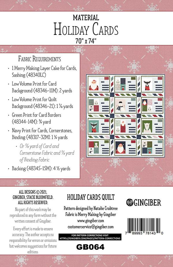 Holiday Cards Pattern