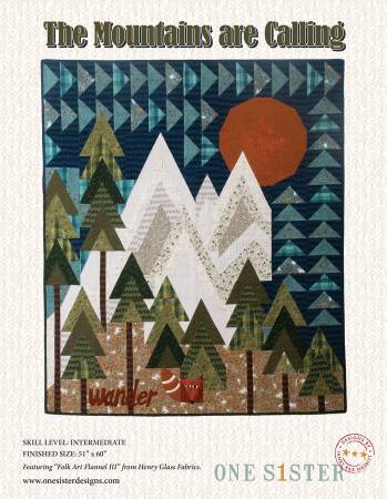 The Mountains Are Calling Quilt Pattern - Henry Glass