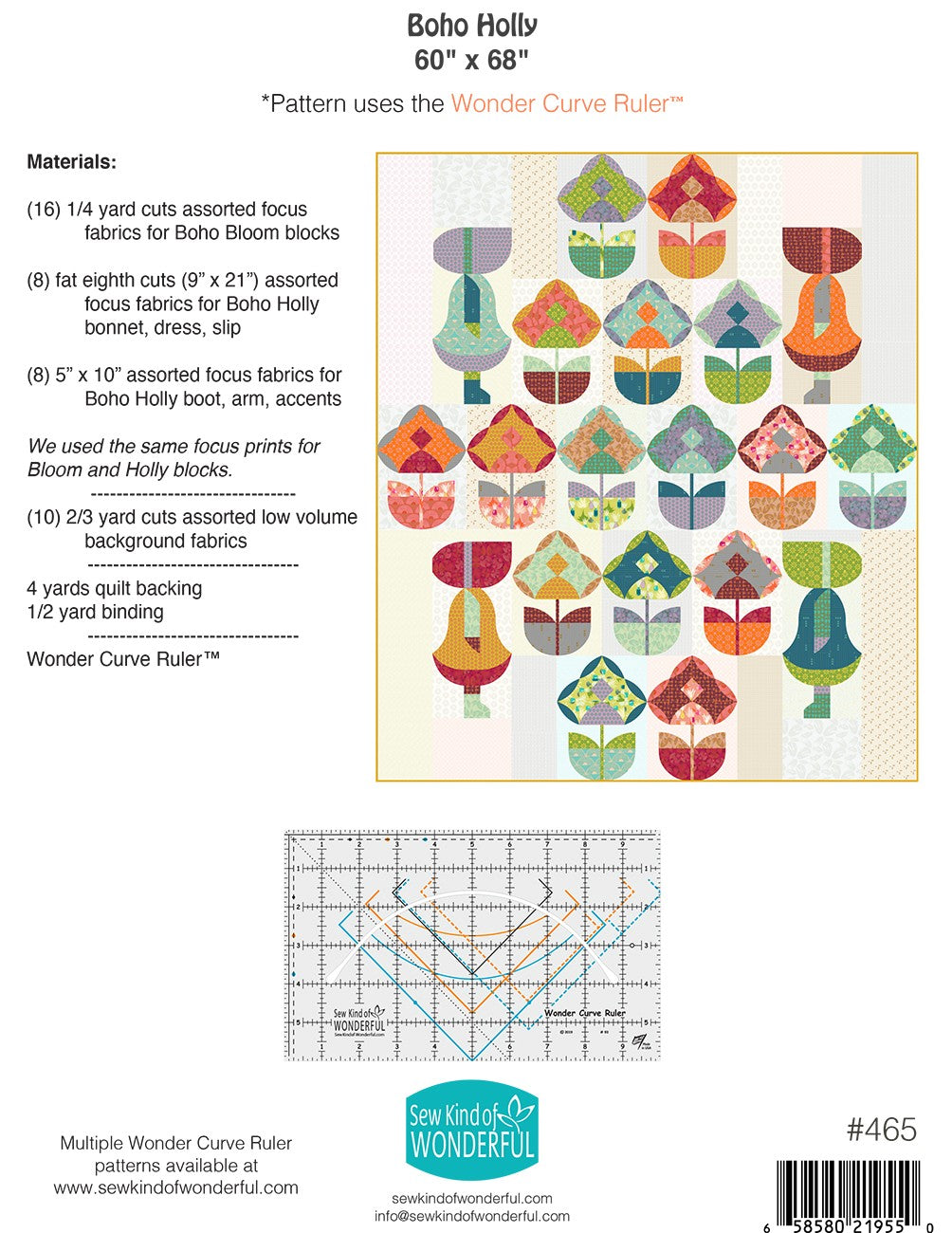 Boho Holly Pattern - Sew Kind of Wonderful