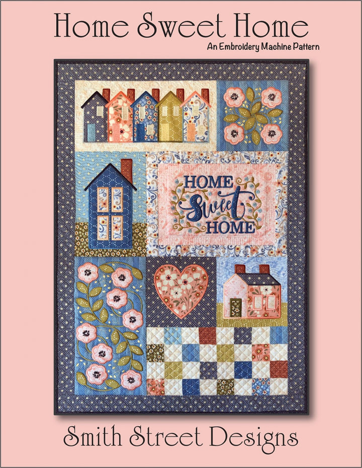 Home Sweet Home Machine Embroidery