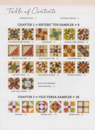 Sister Sampler Quilts