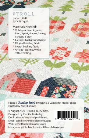 Stroll Quilt Pattern - Thimble Blossoms