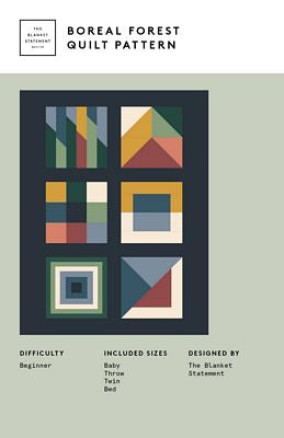 Boreal Forest Quilt Pattern - The Blanket Statement Quilt Co.