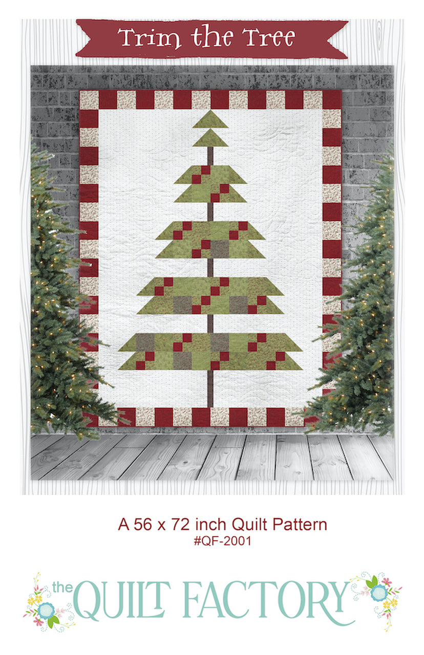 Trim The Tree Quilt Pattern - The Quilt Factory