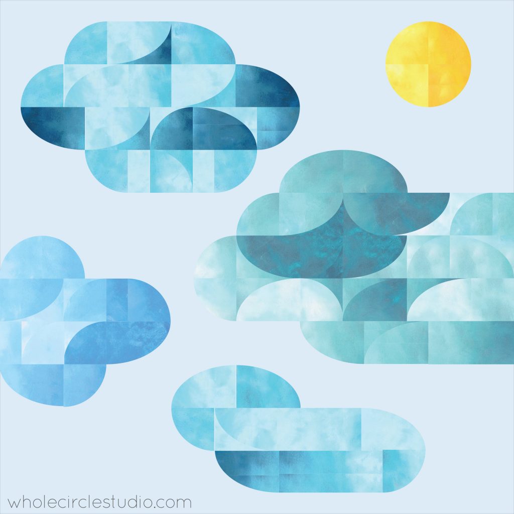 Big Island Sky Quilt Pattern - Whole Circle Studio