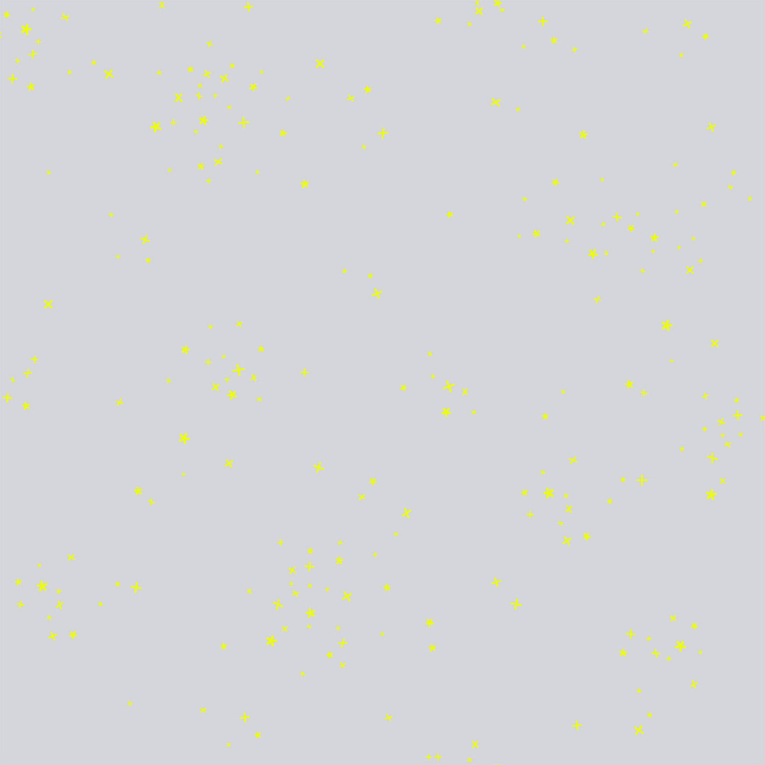 Cotton+Steel Basics - Grey Neon Freckles