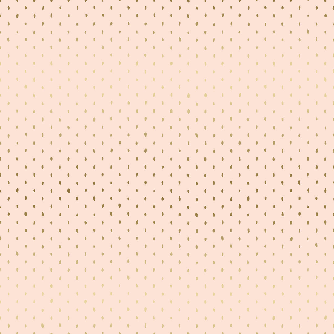 Cotton+Steel Basics - Stitch and Repeat - Blush Metallic Fabric