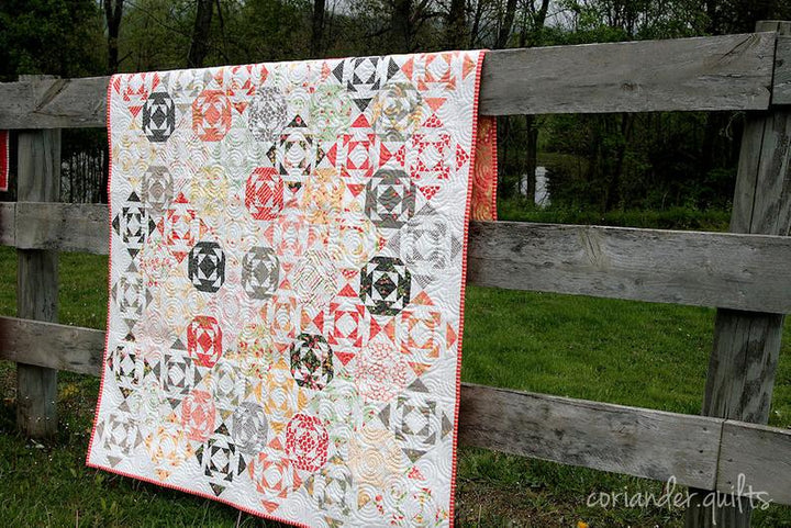 Droplets Quilt Pattern