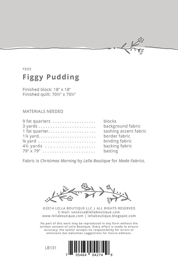 Figgy Pudding