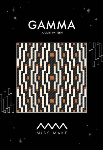 Gamma Quilt Pattern - Miss Make