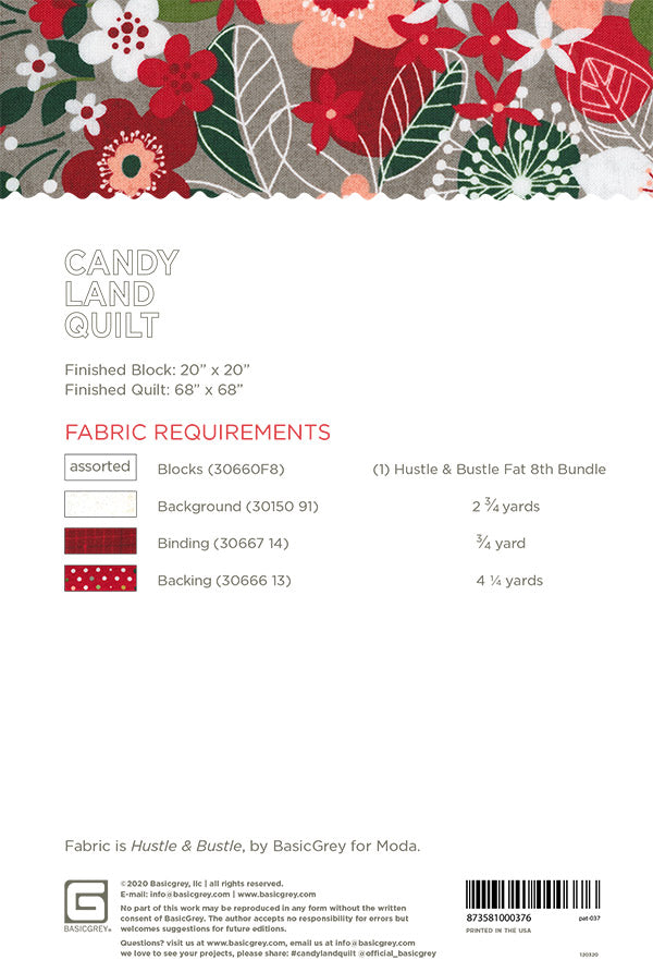 Candy Land - Basic Grey