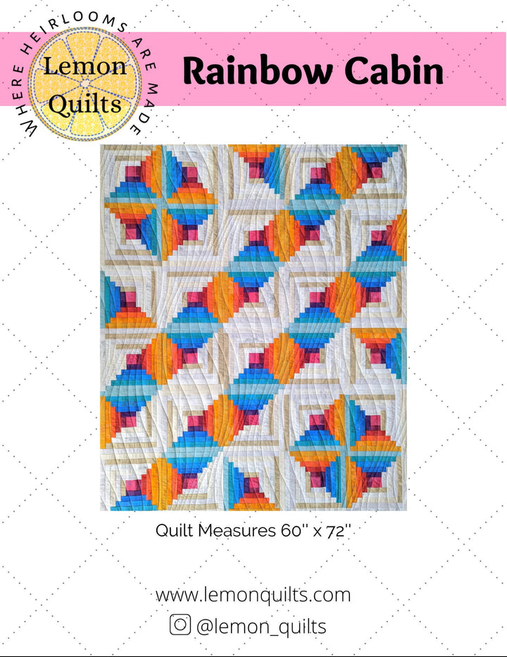 Rainbow Cabin Pattern