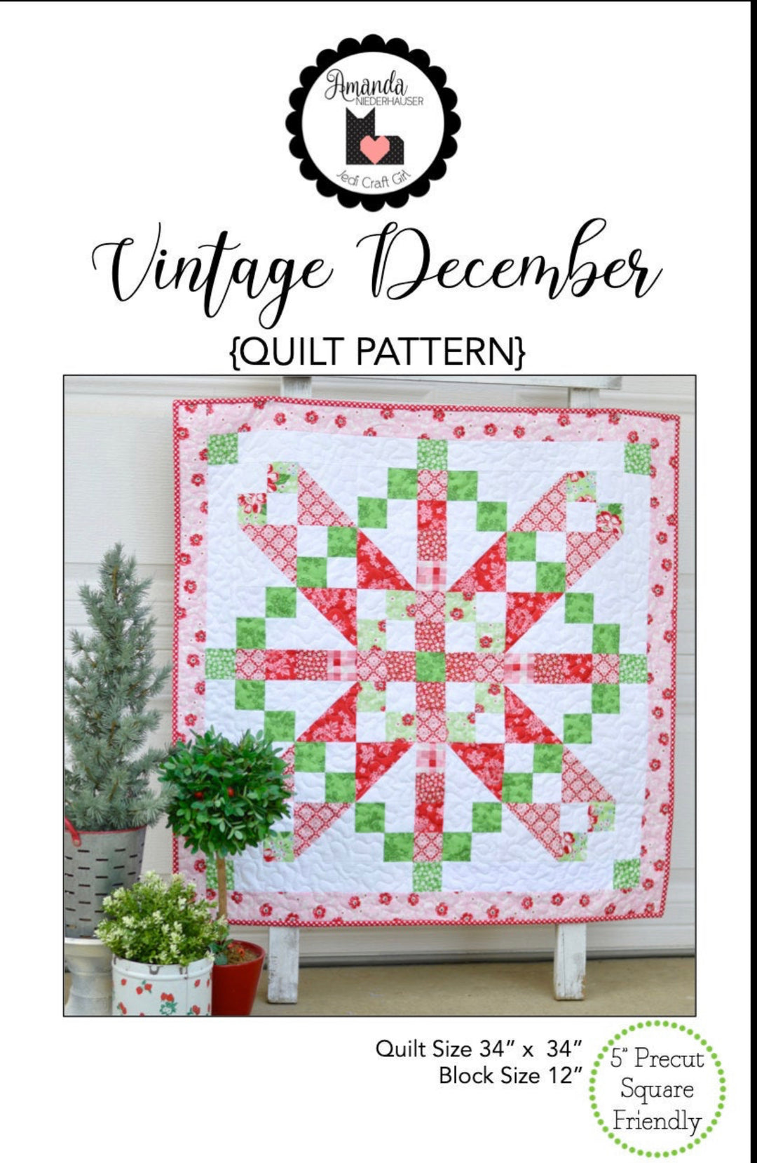 Vintage December Pattern