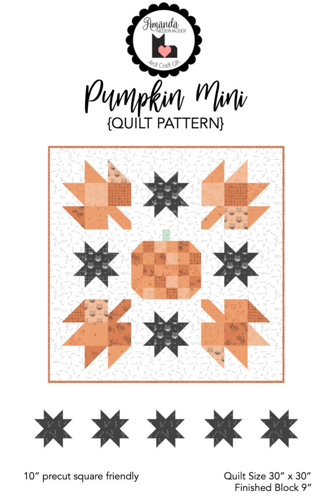 Pumpkin Mini Quilt Pattern