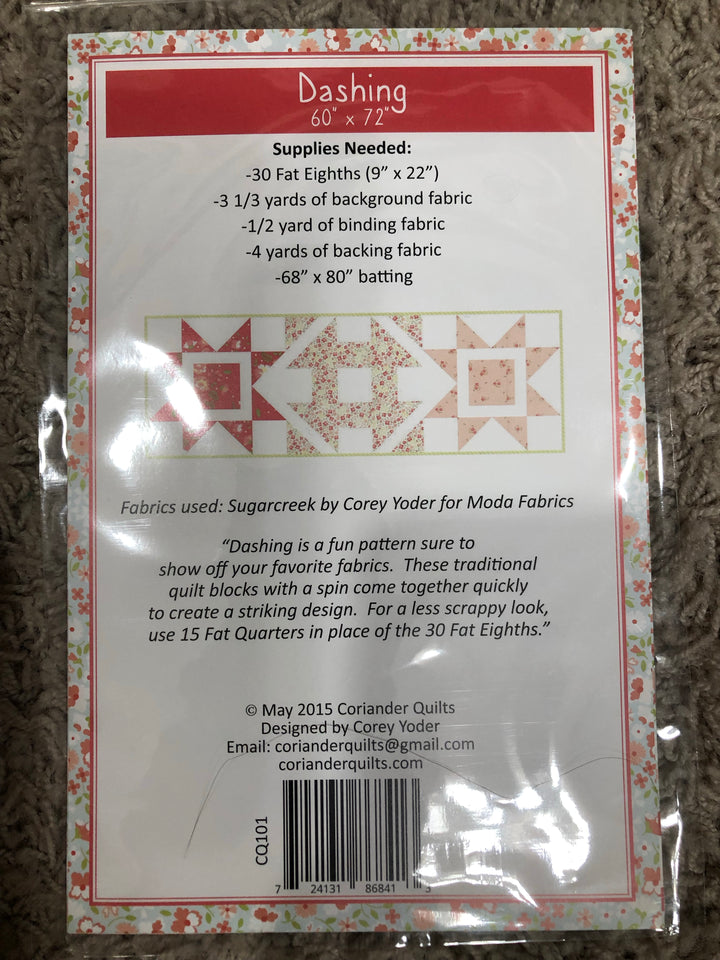 Dashing Quilt Pattern