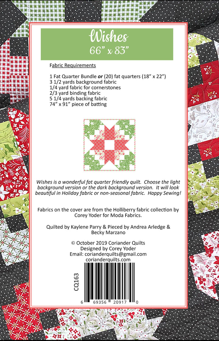 Wishes Quilt Pattern